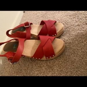MIA Juicy Red Clogs